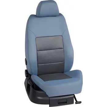 Potah sedadla Autopotahy Fiat DUCATO / od r.2017->, 7 Míst (VALNÍK), STANDARD > OR 0037 (OR 0037 / Světle modrý bok)