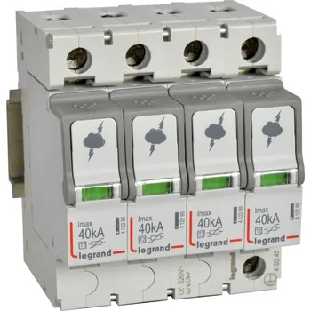 Přepěťová ochrana LEGRAND Svodič 412243 4P 40KA C přepětí 412243
