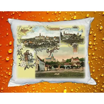 Polštář Polštář s městem Zruč nad Sázavou