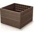 Vyvýšený záhon Prosperplast Base Woody 75,6 x 75,6 x 25 cm
