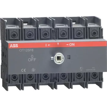 vypínač a zásuvka ABB Odpínače OT…OT125F6 1SCA105057R1001 1SCA105057R1001