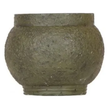 Obal na květináč Keramický obal Kolibri Ancient, průměr 9 cm, zelený