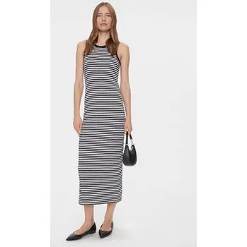 Dámské šaty Tommy Hilfiger Letní šaty WW0WW41996 Tmavomodrá Slim Fit S