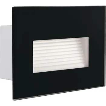 KANLUX Svítidlo LED GLASI P WW-B 3W 130lm 3000K vestavné IP44 černá 33691