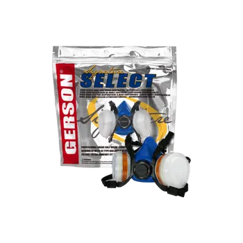 Plynová maska GERSON Select 9300 maska Respirační s Výměnnými Filtry vel. L