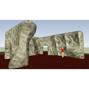 Dětské hřiště Dětské hřiště Block 9A+40 pro štěrkovou bezpečnostní zónu