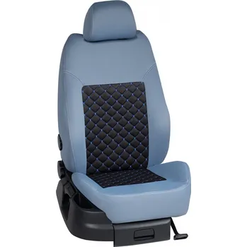 Potah sedadla Autopotahy Toyota COROLLA / od r.2019->, 5 dveří, KOMFORT > KS001 (KS001 / Světle modrý bok)