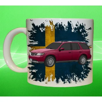 hrnek Saab 9-7 150ml (hrneček s osobním autem )