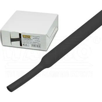 kabelová chránička WAPRO Bužírka WST2 2,4/1,2 smršťovací černá BOX 15m WPR5826