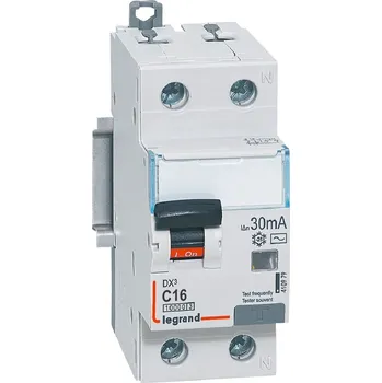 Proudový chránič LEGRAND Chránič 16C/1+N/0,03 AC DX3 10kA IP20 410979
