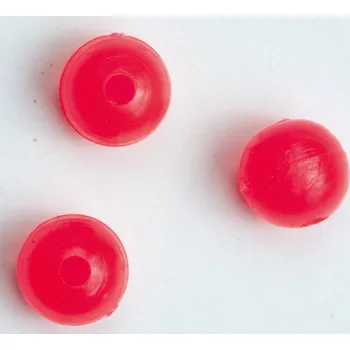 Umělá nástraha Korálky Aquantic Lock Beads červené 20ks - 6 mm