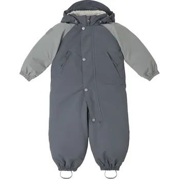 Kojenecká kombinéza LEOKID zimní kombinéza Color Block Fjord Gray vel. 9-12m (vel. 74)
