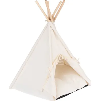 Modern Living kočičí stan Lima - D 76 x Š 73 x V 74 cm, krémová