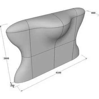 Dětské hřiště Dětské hřiště Wall 2D pro pryžovou bezpečnostní zónu