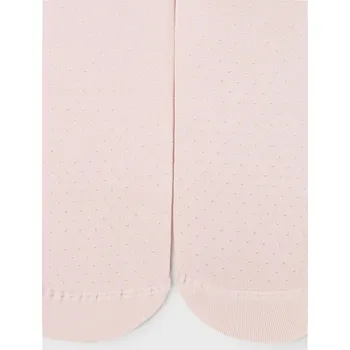 Módní doplněk Mayoral luxusní punčocháče 9643 smetanové, růžové barva: růžová, Rozměr: 12 měsíců, 80 cm