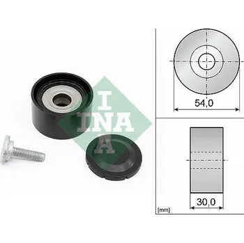 Auto-moto Vratná/vodicí kladka, klínový žebrový řemen Schaeffler INA 532 0234 10