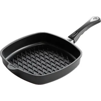 Pánev Grilovací hranatá pánev 28x28 cm - indukce AMT I285BBQ