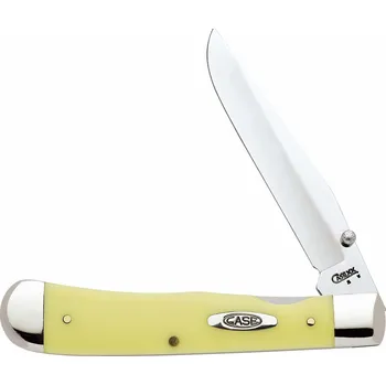 Pracovní nůž W.R. Case 70111 Yellow Trapper Lock #3154L