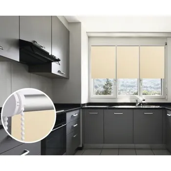 Roleta Roleta zatemňovací na okno, béžová Th 73x150cm