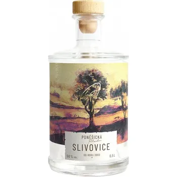 Pálenka Poněšická slivovice 0,5 l 50%