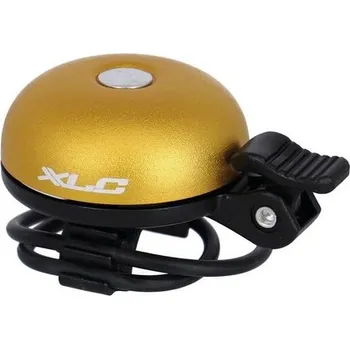 Dětské kolo Spin zvonek premium zlatý