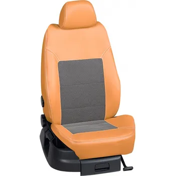 Potah sedadla Autopotahy Opel CASCADA / od r.2014->, 7 Míst, KOŽENKA > OR 0413 (OR 0413 / Hnědý koženkový bok)