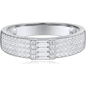 Prsten Prsten SILVERINO se zirkony 8506-52