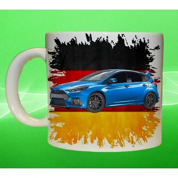 hrnek Ford Focus RS 450ml (hrneček s osobním autem )