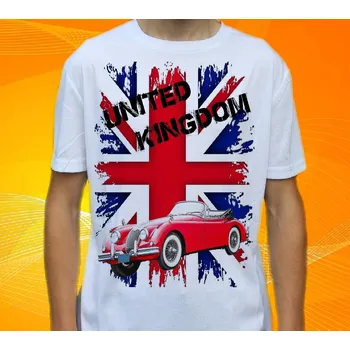 Pánské tričko tričko Jaguar XK150 140 (triko s osobním autem)