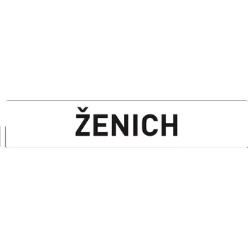 Svatební dekorace Svatba-eshop Svatební cedulka SPZ Ženich - SPZ na svatební auto