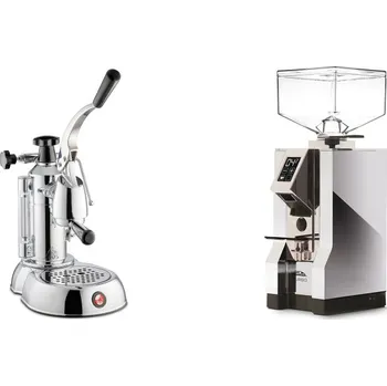 Kávovar La Pavoni Stradivari Lusso + Eureka Mignon Turbo, CR chrome