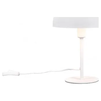 Lampička Trio 506200131 stolní lampa Nola 1x28W | E27 | IP20 - kabelový spínač, matná bílá + K nákupu nad 3000 Kč dárek zdarma