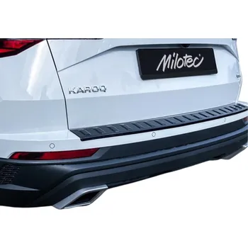 Auto-moto Imitace koncovky výfuku, Škoda Karoq, 2021- , Facelift, ABS - Alu Brusch (19.3 861 22)