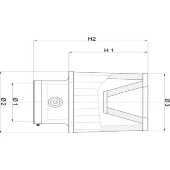 Filtr pro motocykl Dvojitý kuželový vzduchový filtr BMC FBTW85-140C Uhlíkový vrch