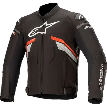 Moto bunda bunda T-GP PLUS R 3, ALPINESTARS (černá/červená fluo/bílá) - XL