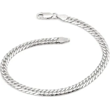 Náramek Stříbrný náramek pancr 20 cm 70776F + dárek zdarma