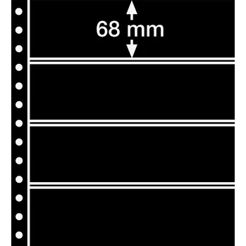 Obal pro sběratelský předmět Leuchtturm R-listy - 4 kapsy