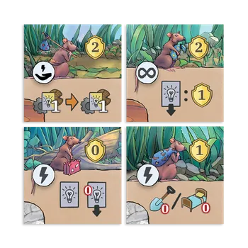 Příslušenství k deskovým hrám Cranio Creations Rats of Wistar - Guest Mice Set