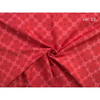 HEDVA ČESKÝ BROKÁT Luxusní brokát 160 50749 POUPATA červená | 13