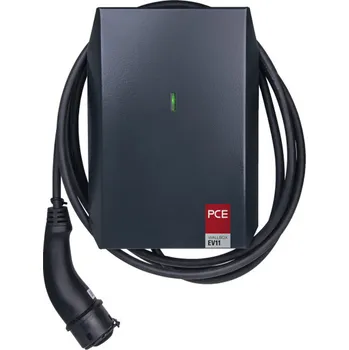 modulární přístroj a rozvaděč PCE Stanice Wallbox EV11 1x11kW nabíjecí PC-370100
