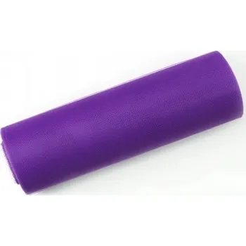 Svatební dekorace Partydeco tyl 15 cm x 9 m fialový - aranžérský materiál na svatební výzdoby