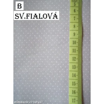 LÁTKA - LÁTKY * PUNTÍK světlonce fialový