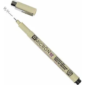 Kancelářské potřeby Technické pero SAKURA pigma Micron 02 (0,3 mm)