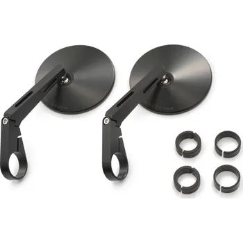 Zrcátko pro motocykl zpětné zrcátko univerzální do konců řidítek D-MIRROR-10 dlouhé (sada 2 ks), Daytona