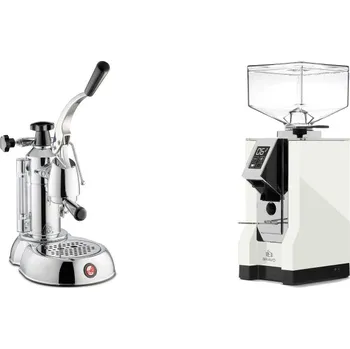 Kávovar La Pavoni Stradivari Lusso + Eureka Mignon Bravo, CR white