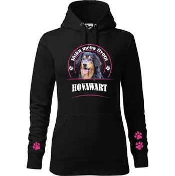 Dámská mikina STRIKER Dámská mikina Hovawart Barva: Černá, Velikost: XL