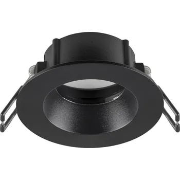 Příslušenství pro svítidlo BIG WHITE (SLV) NEW TRIA 68 kroužek pro vestavbu do stropu, D: 8,2 H: 3,4 cm, IP 65, černá 1007345