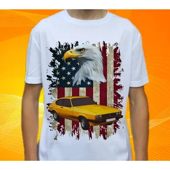 Pánské tričko tričko Ford Capri 3XL (tričko s osobním autem )