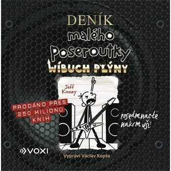 Deník malého poseroutky Wíbuch plýny - Jeff Kinney (Médium CD)