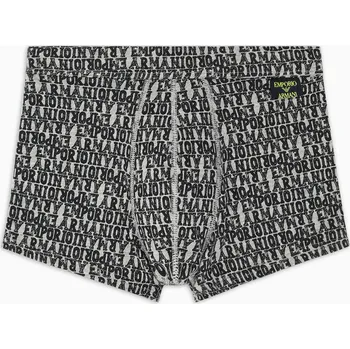 Boxerky Pánské boxerky 112074 3F508 03348 šedé se vzorem - Emporio Armani M